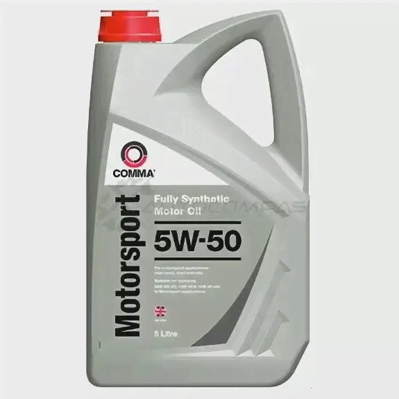 Моторное масло синтетическое MOTORSPORT 5W-50 - 5 л COMMA MS5L MOTORSPORT 1441005812 3M2I IS-0