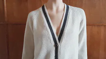 Кардиган с карманами.  #kardigan#knittingkardigan