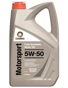 Масло моторное 5w50 comma 5л синтетика motorsport Comma MS5L-0
