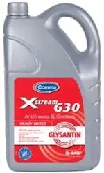 XSM5L, COMMA XSTREAM G30 (5L)_антифриз! красный готовый к использов.\VW,Audi,MAN 324,MB 325.5,BS-6580-2010-0