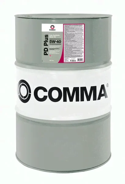 Моторное масло comma 5w40 pd plus, 199л, dpd199l-0