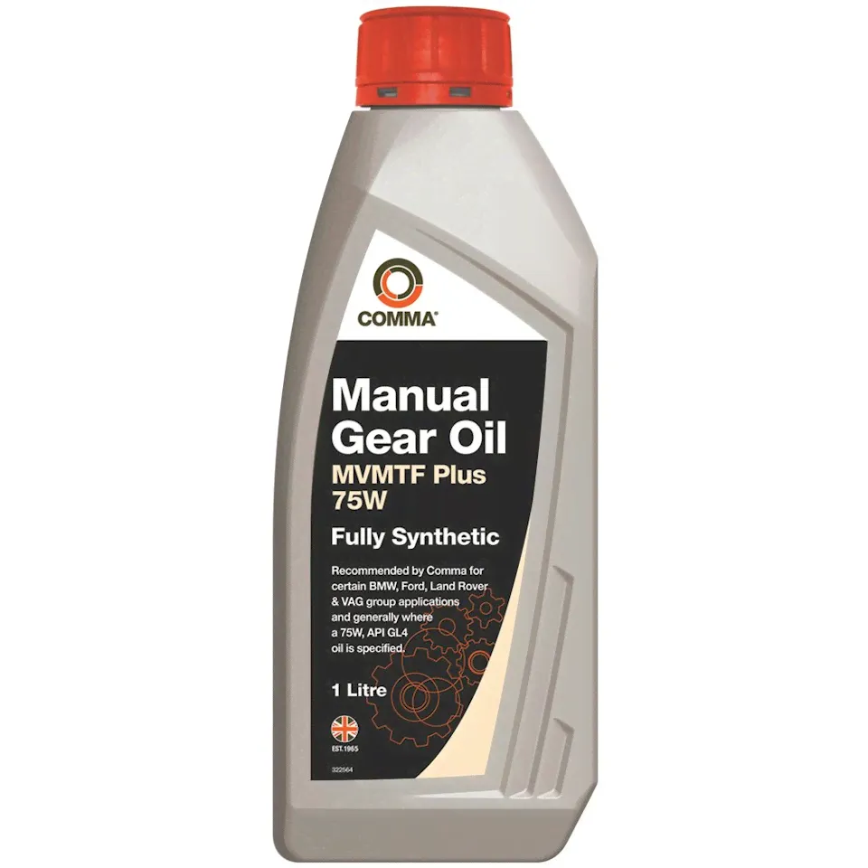 EP75W80P1L COMMA Масло трансмиссионное EP75W80 Plus COMMA 1л GEAR OIL