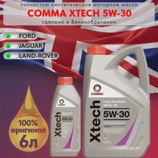 Моторное масло Comma XTECH 5w30 6 литров, синтетическое