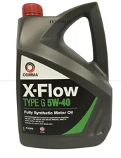 XFG4L COMMA Масло моторное синтетическое X-Flow Type G 5W-40, 4л