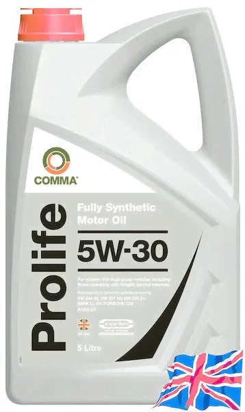 Моторное масло COMMA 5W30 PROLIFE, 5л, PRO5L