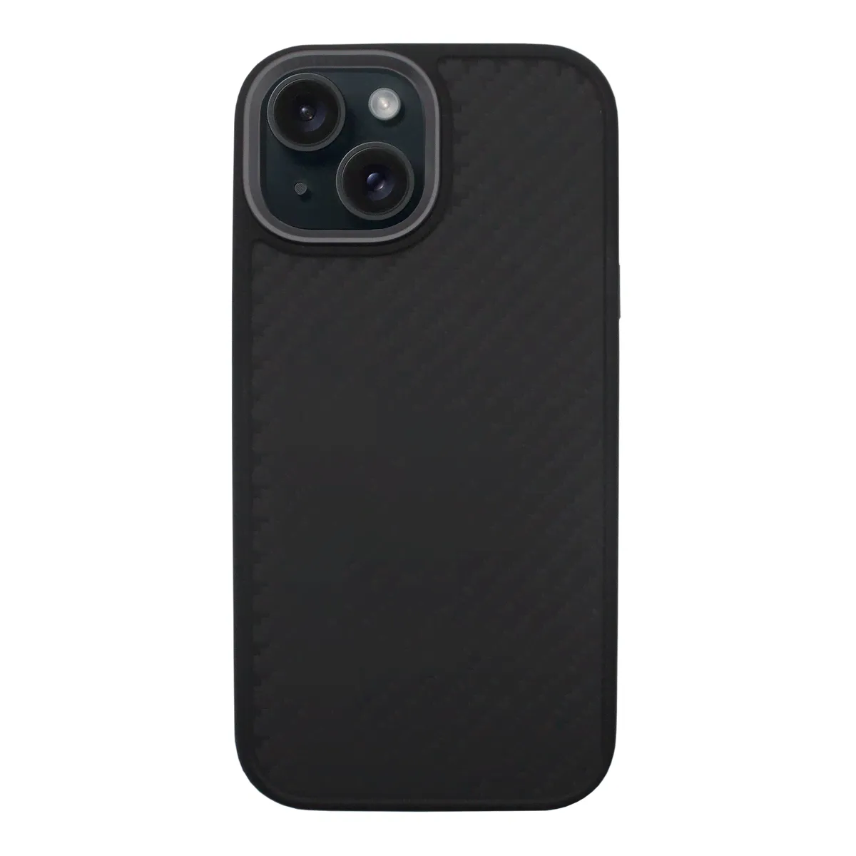 Чехол-накладка Comma Kevlar Series Magnetic Case для iPhone 15, черный-1